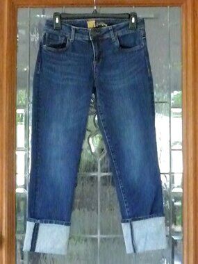 KUT FROM THE CLOTH SIZE 6 CUFFED JEANS